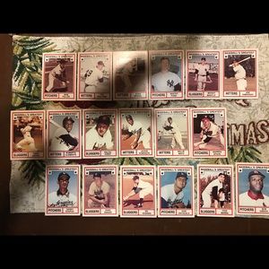 1982 TMCA World Grestest Baseball Slugger 15 Cards